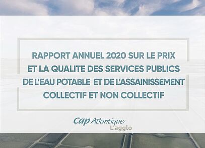 Rapport annuel 2020 sur le prix et la qualité des services publics de l'eau et de l'assainissement collectif et non collectif