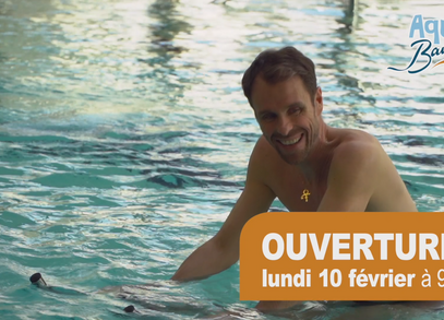 Teaser pour l'ouverture du Centre AquaBaule