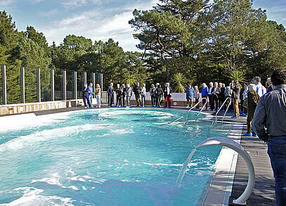 Inauguration du Centre AquaBaule